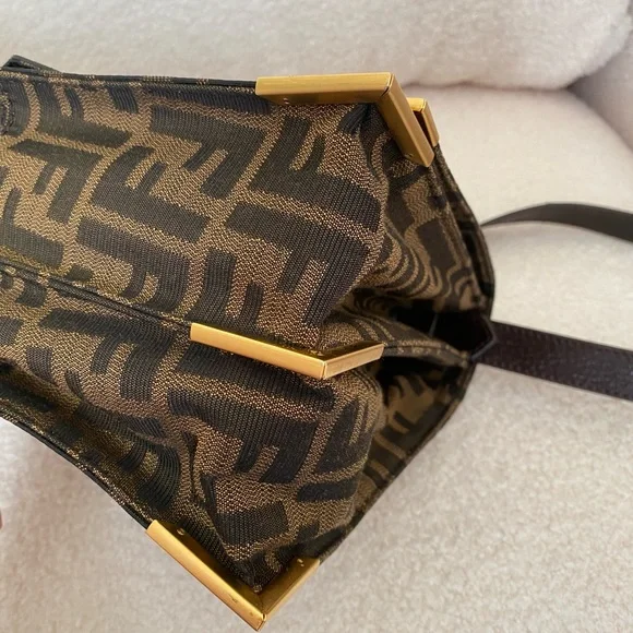 Fendi Zucca Print Classic No.1 Mesenger Bag in Canvas.  In great condition. - Picture 7 of 16